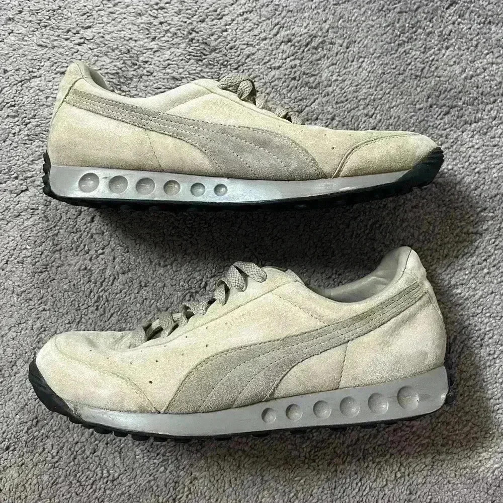 Puma tan/beige womens athletic running workout sneakers size‎ 9.5